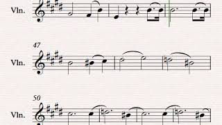 moonlight sonata transcribtion for violin accompaniment [upl. by Celia]