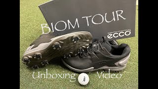 Unboxing BIOM TOUR Shoes from ECCO Golf [upl. by Carleton]