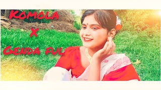 Bengali dance mix komola x genda ful ll Dance cover by samapti ll [upl. by Colbye]