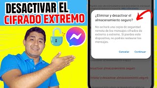 Como quitar el cifrado de extremo a extremo en Messenger [upl. by Andrus]