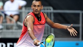 Nick Kyrgios v Pablo Carreno Busta highlights 1R  Australian Open 2016 [upl. by Soigroeg26]