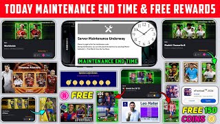 Today Maintenance End Time In eFootball 2024 Mobile  Server Maintenance End Time In eFootball 2024 [upl. by Ladiv631]