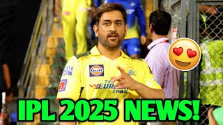 Ms Dhoni IPL 2025 Playing Confirmed😍 Ms Dhoni Ipl 2025 News Ms Dhoni Ipl 2025 Update [upl. by Lalage]