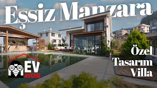 Eşsiz Manzaraya Sahip Özel Tasarım Müstakil Villa  Kuşadası Satılık Villa [upl. by Icyak]