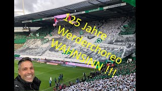 125 Jahre Werder Bremen  Choreo Wahnsinn Teil 1 [upl. by Asilet]