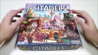 Tutorial Main Board Game  Citadels 2016 Edition [upl. by Neelyt623]