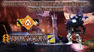 Destiny 2  Solar Hunter EASY SOLO FLAWLESS Lost Sector Aphelions Rest [upl. by Itsyrc]