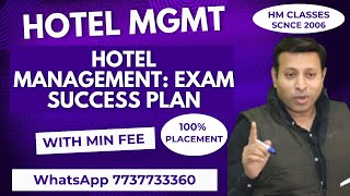 Hotel Management Exam Success Plan [upl. by Ebony]