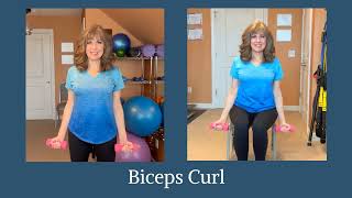 Michelle Rogers Biceps curl [upl. by Weisberg]