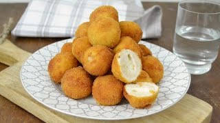 Bolitas de pollo con queso ¡Fáciles y deliciosas [upl. by Petronia522]