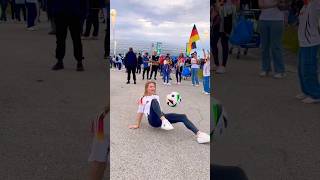 Freestyle skills for fans at FC Bayern Munich 😍⚽️🏆 munich germany bundesliga fcb aguska [upl. by Kato399]