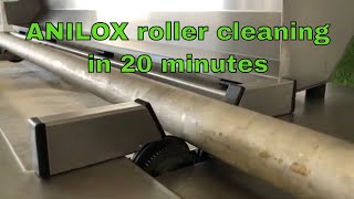 💦 How to clean Anilox Rollers in 20 minutes [upl. by Mollee]