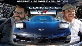 This 580HP Modified LS3 Swapped C5 Corvette Might be BETTER than a C6 Z06  C5 Corvette 6MT Review [upl. by Yate]