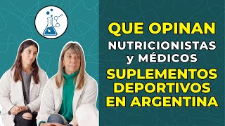 QUE OPINAN MÉDICAS y NUTRICIONISTAS de los suplementos  ENTREVISTA [upl. by Ednihek]