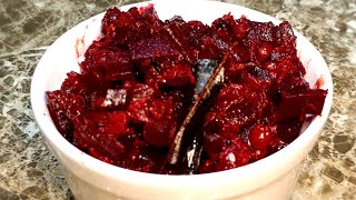 chettinad style beetroot poriyal [upl. by Schmeltzer329]