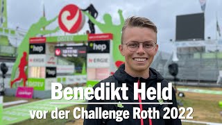 Benedikt Held der jüngste Teilnehmer der Challenge Roth „Ich bin der Einzige mit einer Eins vorn“ [upl. by Strang]