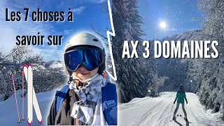 Les 7 choses à savoir sur AX 3 DOMAINES🗻 [upl. by Ahsotan]