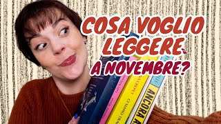 Cosa leggeró a Novembre  tbr booktubeitalia [upl. by Gillespie]