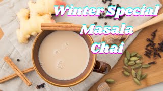 Special Masala Chai Recipe  Masala Tea With Ginger Turmeric Cardamum [upl. by Margot]