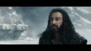 Thorin amp Legolas vs orcs  Hobbit Battle of the five armies music change [upl. by Hakvir359]