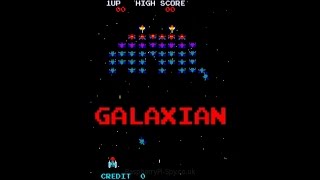 Galaxian Namco 1979  Arcade Intro [upl. by Lerrej108]