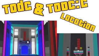 JTOH ToDC amp ToDCC LOCATION Roblox [upl. by Dougy621]