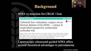 Laparoscopic Hepatectomy Versus Microwave Ablation For Colorectal Liver Metastases A Retrospective [upl. by Alian894]