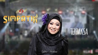 Lilin Herlina  TERPAKSA  Simpatik Music live Taman Sidoarjo [upl. by Vashti]