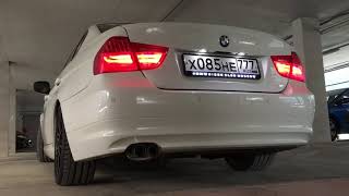 Bmw e90 320i Borla exhaust part 2 [upl. by Anirdna]