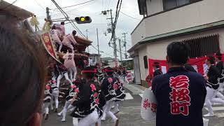 岸和田だんじり祭2018春木中町事故 [upl. by Ardnak789]