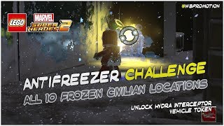 Lego Marvel Superheroes 2 Antifreezer Challenge  HTG [upl. by Aritak]