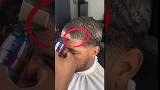 FIXING COWLICK HAIRLINE💈 hairline lineup haircut transformation barber barbershop [upl. by Falk]