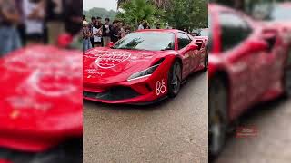 BEST SUPERCARS ON GUMBALL 3000 RALLY ROLLING IN FRONT OF ANGKOR WAT SIEM REAP CAMBODIA [upl. by Adila]