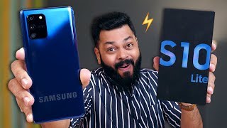 Samsung Galaxy S10 Lite Unboxing amp First Impressions ⚡⚡⚡Samsungs Budget Flagship For Masses [upl. by Macdougall]