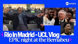 RIO IN MADRID ⚪🔥  Joselu goal reactions celebrating with Rüdiger embracing Bellingham amp MORE [upl. by Oigaib]