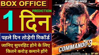 Commando 3 Movie Vidyut Jammwal Adah Sharma Budget Box Office Review Collection Commando3 [upl. by Towbin]