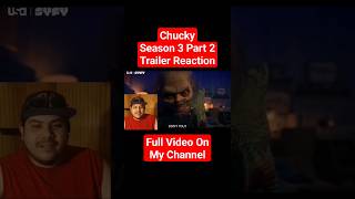 Chucky Season 3 Part 2 Trailer Reaction  Full Video On My Channel shorts [upl. by Ortensia]