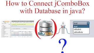 How to Connect jComboBox with Database in javaWith Source Code [upl. by Eneirda8]