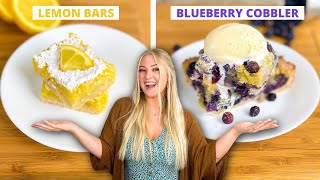 Lemon Bars and Blueberry Cobbler  The Pioneer Woman Recipes [upl. by Arikaahs]