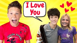 Payton Myler New Boyfriend Ashton Myler Is Angry Ninja Kidz TV [upl. by Enram]