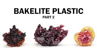 Making bakelite plastic Part 2 [upl. by Dunaville]