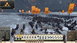 Total War Rome 2 Baktria Campaign Part 4 Slingers pwn Horse Archers [upl. by Nameloc]