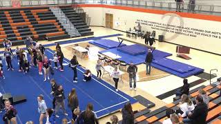 Dodgeville CoOp Gymnastics Invite  2024 Beam Cam [upl. by Daberath]