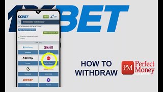 How to withdraw 1xbet to Perfect money within 2 minutes টাকা তুলুন মাত্র ২ মিনিটে [upl. by Leigh]