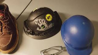 My hardhat and hardhat light [upl. by Hephzibah]