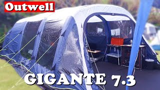 BARRACA Outwell GIGANTE 73  Que LUXO que estrutura [upl. by Orlan]