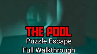 Puzzle EscapeThe Pool  Full Walkthrough  Roblox [upl. by Magel]