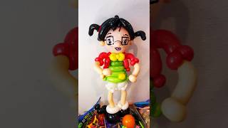 Aprende cómo hacer La Chilindrina con globos en mi canal de YouTube Subscríbete globoflexia [upl. by Zischke]