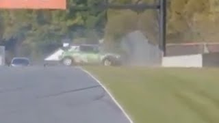 SCCA National 2024 Road America Race 1  Conway Crash [upl. by Engracia]