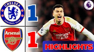 🔴🔥Derby Chelsea vs Arsenal 11 Highlights e tutti i gol 202425 [upl. by Patt]